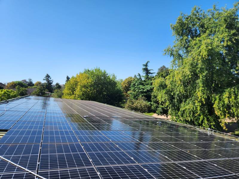 Contraste entre la partie lavée et la partie sale 