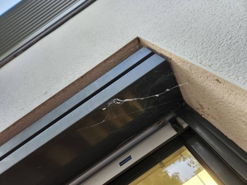 Nettoyage de vitres extérieur dans une entreprise à Lyon dans le Rhône avec machine à eau pure