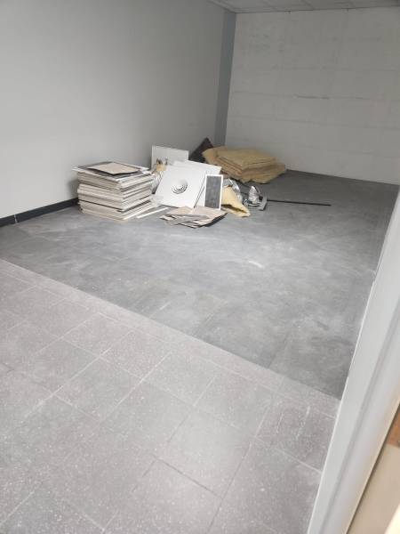 Avant nettoyage carrelage 