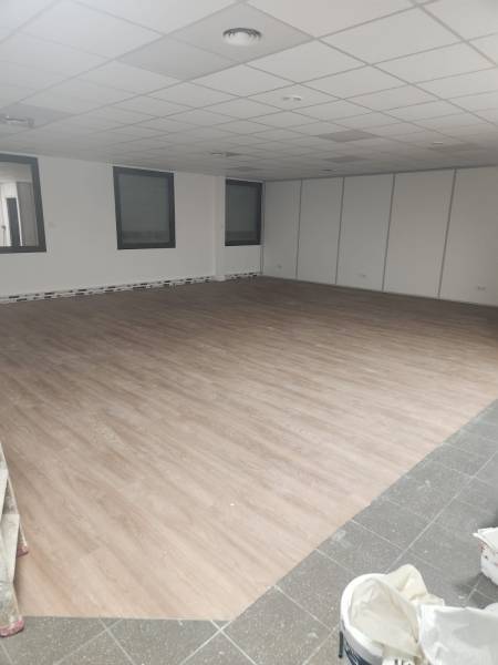 Avant nettoyage parquet 
